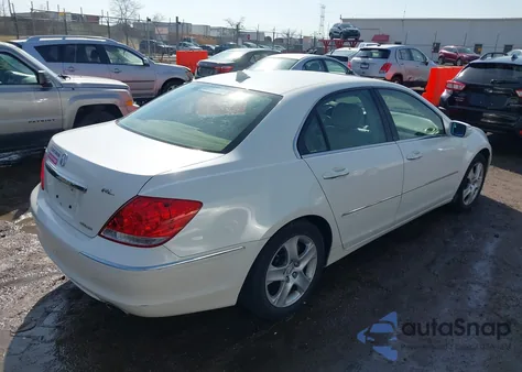 2006 Acura Rl 3.5 from USA, damaged, VIN JH4KB16596C010804